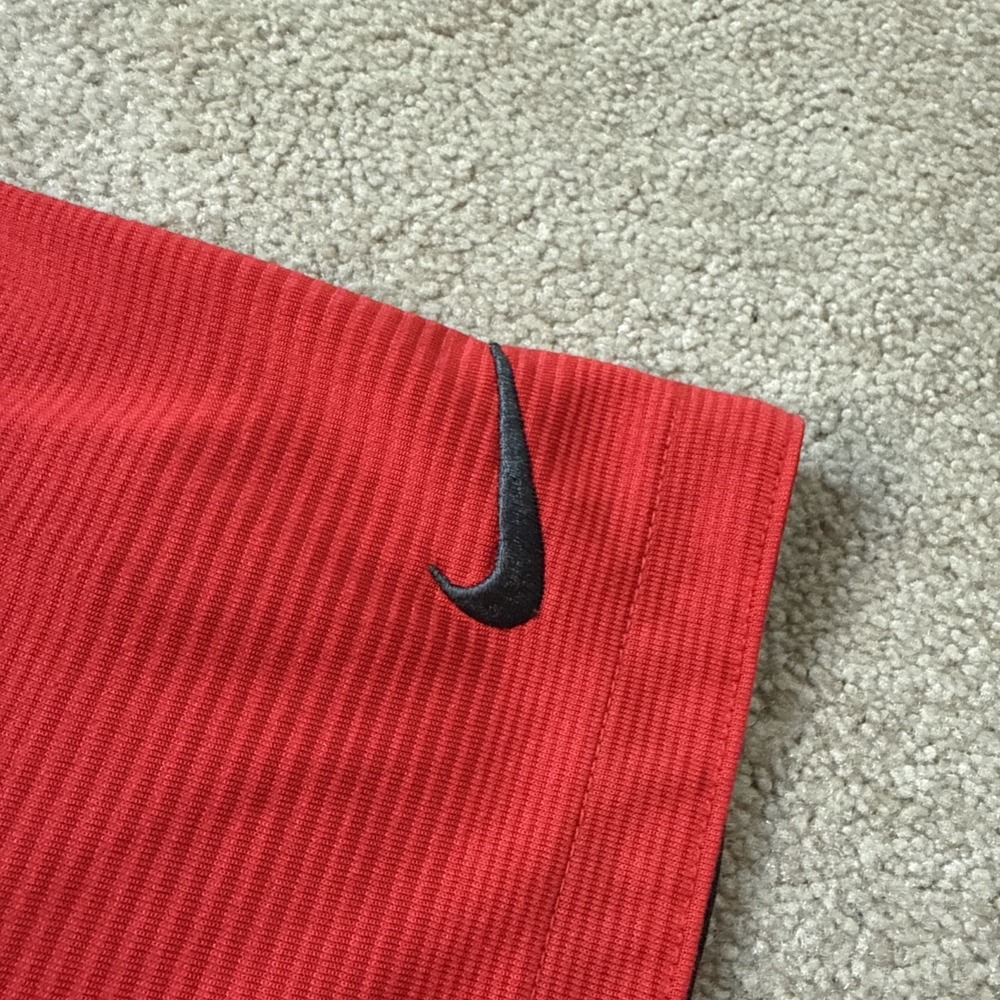 Nike Belmont Bruins Polo Shirt Mens XXL Dri Fit Red NCAA Basketball - Picture 6 of 9